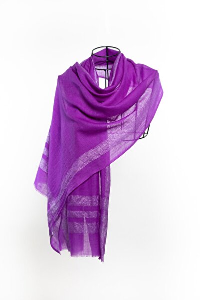 CASHMERE AND SİLK MAWLANA Şal cu sclipici din mătase de caşmir