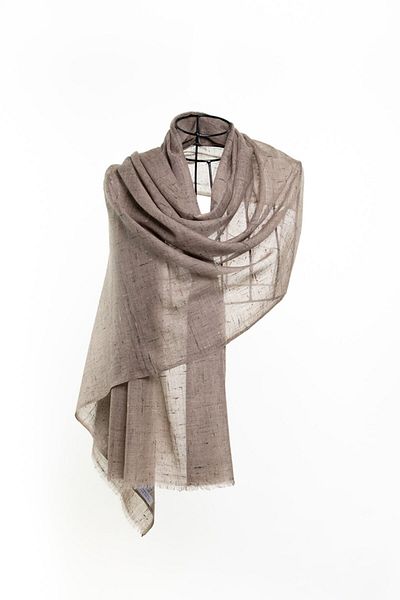 CASHMERE AND SİLK MAWLANA Cashmere Silk Shawl