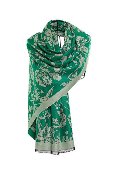 CASHMERE AND SİLK MAWLANA Şal jacquard din caşmir modal