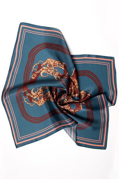 CASHMERE AND SİLK MAWLANA 100% Ipek Şal (50*50)