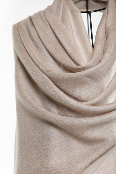 CASHMERE AND SİLK MAWLANA 85% Cashmere 15% Silk Flat Shawl