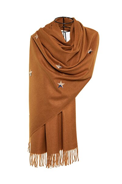 CASHMERE AND SİLK MAWLANA STARS - Şal din caşmir modal brodat