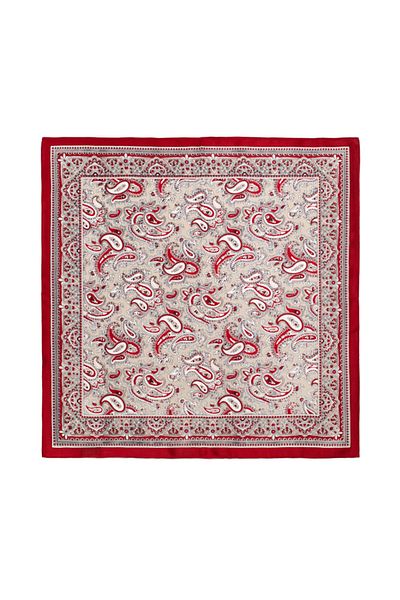 CASHMERE AND SİLK MAWLANA 100% Silk Scarf (50*50)