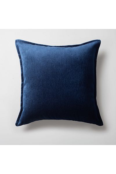Fineroom Living  إليزا آند سينس " - وسادة مزخرفة - مجموعة مكونة من 3 قطع (تتضمن وسادة داخلية) (أزرق داكن)