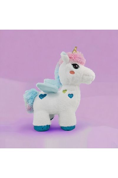 Neslico Unicorn 35cm Plush Four-Legged Winged Unicorn
