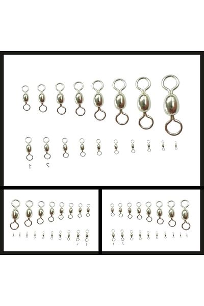 Uygunayakala Suitable-Catch 4 Pieces No:6/0 Ty-10001 Steel Ball Swivels-Swivel 132