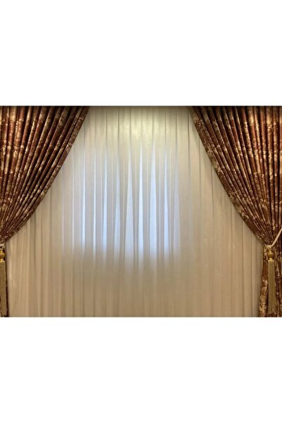 NP Narin Home Seersucker Linen Tulle Curtain, (1/3) Tight Pleat, High Gramage