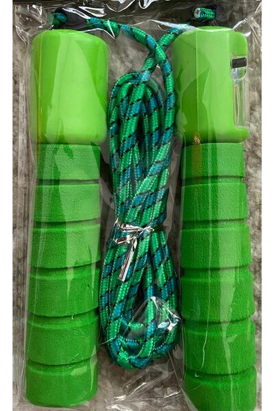 MOYASHOP Yeşil Yeşil Boyutu Ayarlanabilir Çocuk Oyun Atlama Ipi - Hediyelik O...