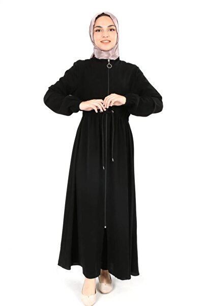 Wild Flower حجاب بناتي أسود رياضي Ferace Cilbab Ferace