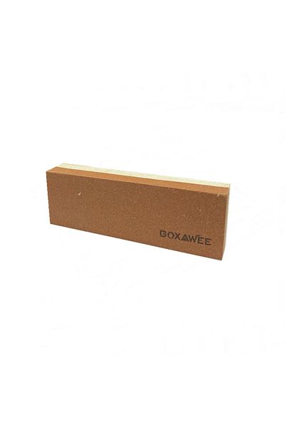 GOXAWEE Πέτρα ακονίσματος διπλής όψης 15 cm - Μαχαίρι Axe Cleaver
