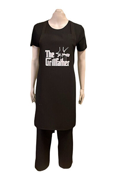 ÖNLÜK SEPETİ مريلة مطبخ للطهاة والأب