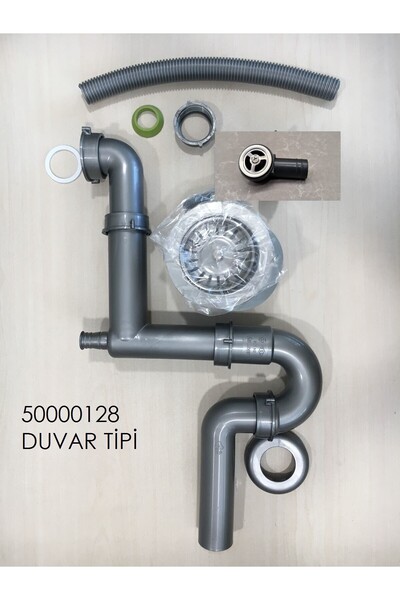 PERAMICS KITCHEN TECHNOLOGY & HARDWARE E50 1B/465.465 1B Eviye Sifon Takımı G...