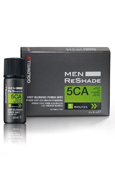 GOLDWELL Men 5CA ReShade Erkeklere Özel Beyazlayan Saçlar İçin Saç Sakal Boyası 4x20ml SED6646463196