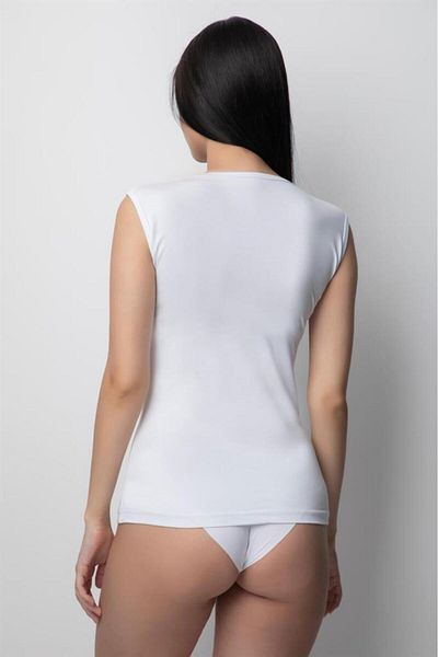 Özlem 6 Pieces Craved Sleeveless Undershirt - 2001 Model