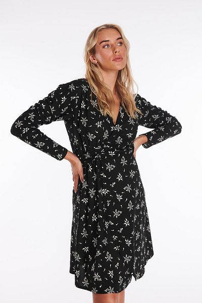 LYN MAMA Rochie Lilith - Negru/alb