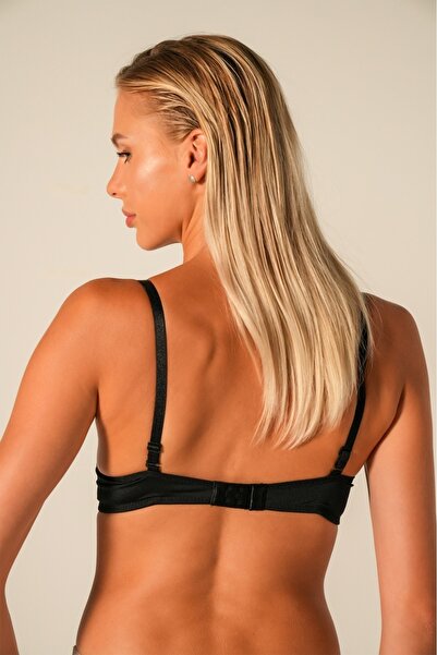 Doğan Women's Black Unsupported Bra
