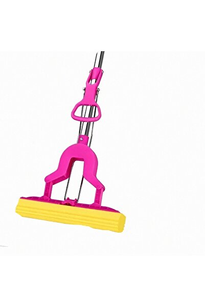 PeraTem Kendinden Sıkmalı Mikro Lüks Sünger Uçlu Kelebek Mop Temizlik Seti PE...