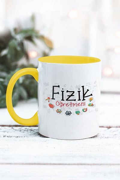Yaprak Hediyelik كوب بتصميم معلم الفيزياء