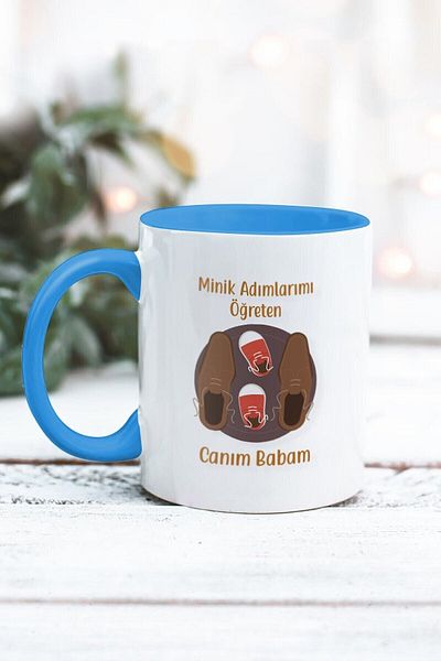 Yaprak Hediyelik كوب بتصميم عيد الأب