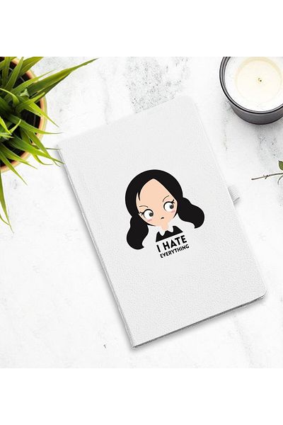 Yaprak Hediyelik Wednesday Addams Themed Notebook - 2