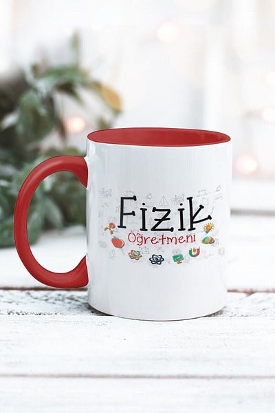 Yaprak Hediyelik كوب بتصميم معلم الفيزياء