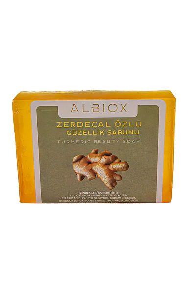 Albiox 100 جرام صابون تجميل بخلاصة الكركم