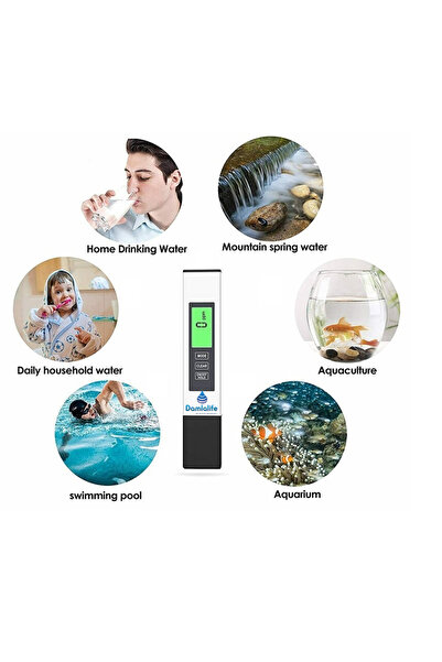 damlalife TDS Metre Su Arıtma Su Sertlik Ölçüm Cihazı