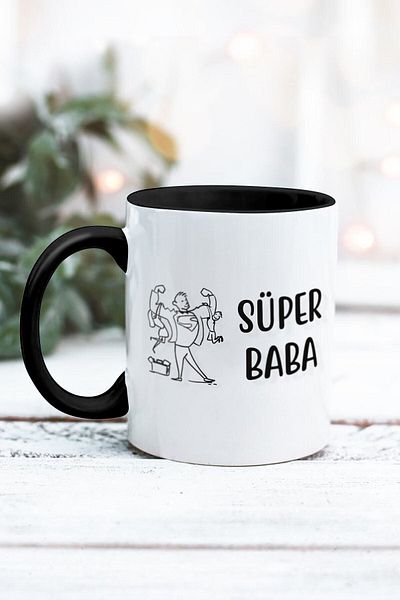 Yaprak Hediyelik كوب بتصميم عيد الأب