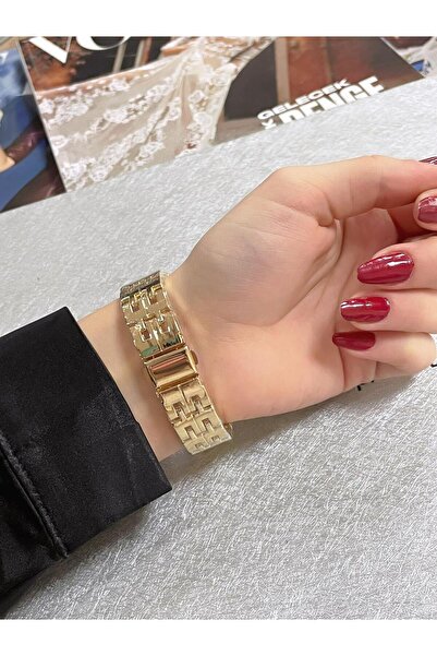 Bimodabu Roma Rakam Şık Zirkon Taşlı Yeni Model Kadın Kol Saat