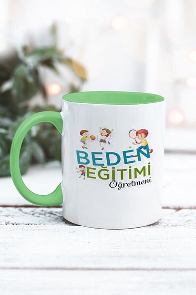 Yaprak Hediyelik كوب مصمم لمعلم التربية البدنية