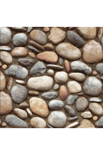 VerdaHome DOĞAL TAŞ DESENLİ SİLİNEBİLİR KALIN DOKULU DUVAR KAĞIDI