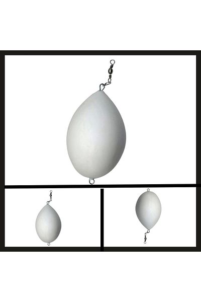 Uygunayakala Uyguna-Catch 60 Gr Egg Wrap Ball Float White-AND.258
