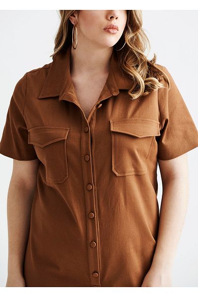 EVEN plus size Orange Plus Size Jumpsuit