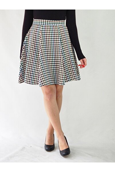 YAXİ Fusta clopot cu dungi colorate