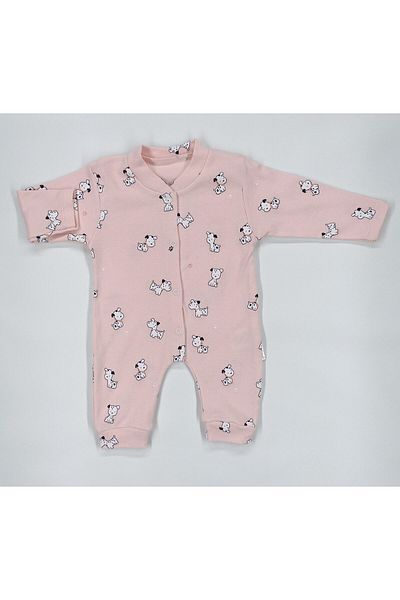 Nayinom Hobbe Baby Dog Motif Baby Rompers 1-3-6 Months