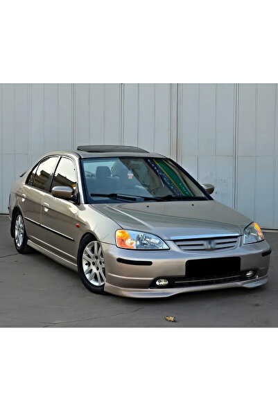 FERGARAGE Honda Civic Vtec 2 Typer Ön Ek Karlık Mat Siyah Plastik Makyajsız K...