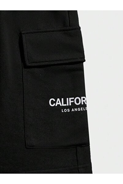 FAVORİST CL Printed Cargo Pocket Unisex SHORTS