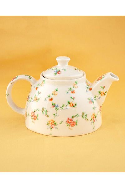 Bursa Porselen Dekor Verbena Porcelain Teapot