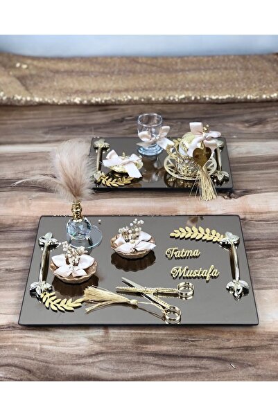 Denseden Süslü Söz Tavă de logodnă Suporturi pentru inele Foarfece Mire Cupă ...