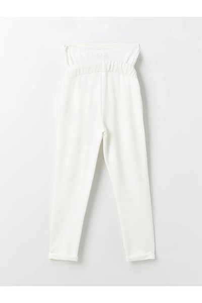 LC Waikiki LCWAIKIKI Maternity Maternity Sweatpants with Elastic Waist and Abdominal Panel