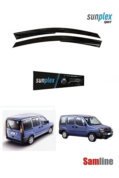 SUNPLEX Fiat Doblo 1 Koltuklu (2001-2006) Cam Rüzgarlığı Takımı 2 li set (200...