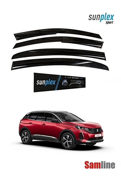 SUNPLEX Peugeot 3008 2023 Model Uyumlu Araca Özel Cam Rüzğarlığı Ön Arka 4lü