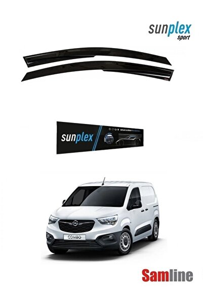 SUNPLEX Opel Combo Cargo 2022 Modeller için Cam Rüzgarlığı Takımı 2'li Set