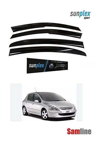 SUNPLEX Peugeot 307 - 2004 Modeller için Cam Rüzgarlığı Takımı 4'lü Set