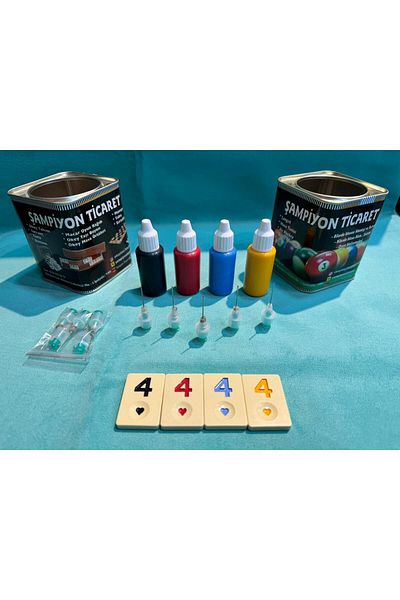 ŞAMPİYON TİCARET OKEY STONE PAINTING SET