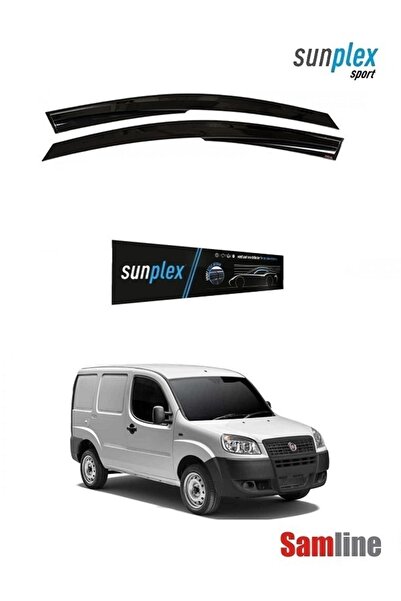 SUNPLEX Fiat Doblo 1 Cargo (2006-2012) Cam Rüzgarlığı Takımı 2 li Set (2006-2...