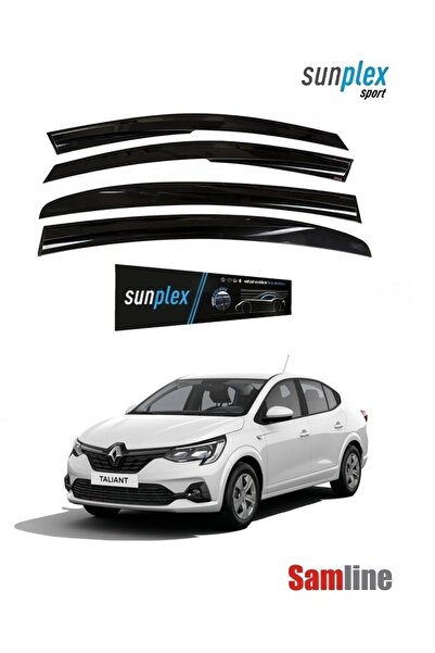 SUNPLEX Renault Taliant 2023 Model Cam Rüzgarlığı Takımı (4 Adet)