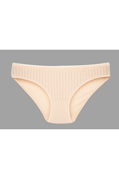 Ramior Pachet de 5 Chiloți de bikini din țesătură respirabilă cu cusături de lanț 100% bumbac