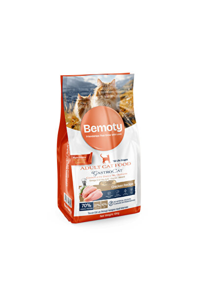BEMOTY TAVUKLU YETİŞKİN KEDİ MAMASI 15 KG