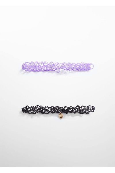 MANGO Kids Zestaw 2 naszyjników typu choker